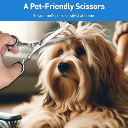 Professional Curved Dog Grooming Scissors - Image 7