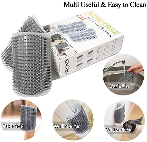 Kingtree Cat Wall Scratcher Self Groomer - Image 4