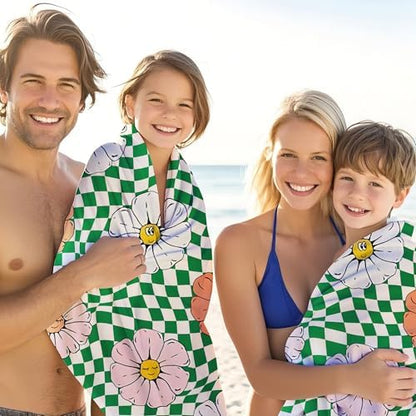 JML Custom Flower Beach Towel - Image 4