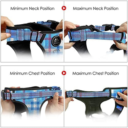 NESTROAD Dog Harness for Medium Sized Dog, No Pull Dog Vest Harness Set - Image 5