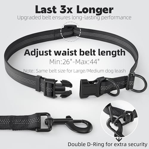 Mile High Life Hands Free Leash, Waist Leash - Image 5