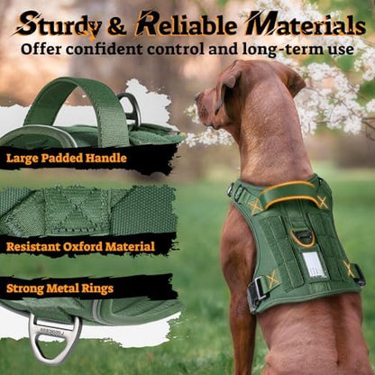 rabbitgoo Tactical Dog Harness Medium Sized, No Pull Service Pet Vest - Image 5