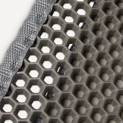 Amazon Basics Double-Layer Cat Litter Mat, Honeycomb Design, Waterproof & - Image 3