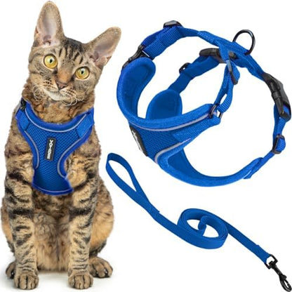 Voyager Escape-Proof Step-in Cat Harness & Leash by BestPetSuppliesLLC
