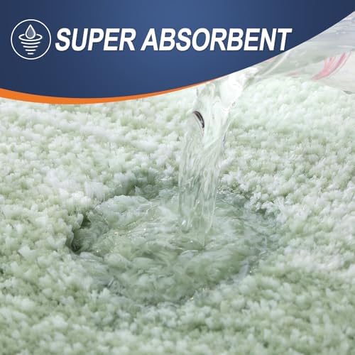 OLANLY Bathroom Runner Rug 47x17, Extra Soft Absorbent Microfiber Bath Rugs - Image 3