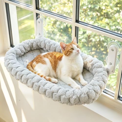 AMOSIJOY Foldable Cat Window Perch by AMOSIJOY