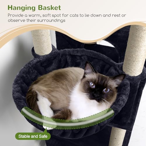 Globlazer F71 Cat Tree Tall, 71in Cat Tower - Image 4