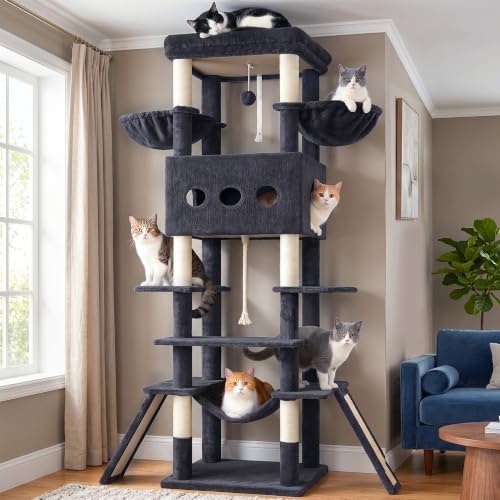 Gitelsnour Cat Tree, 78.7'' Tall Tower by Gitelnour