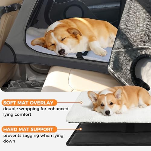 Snagle Paw Dog Car Crate for Back Seat - Image 4