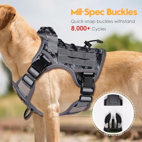 Heavy-Duty Tactical Dog Harness - Image 3