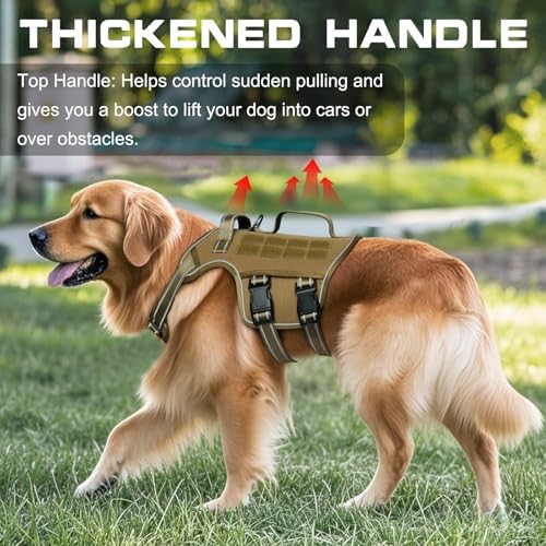 Dog Harness, Tactical No Pull for Small Sized Dog - Image 2