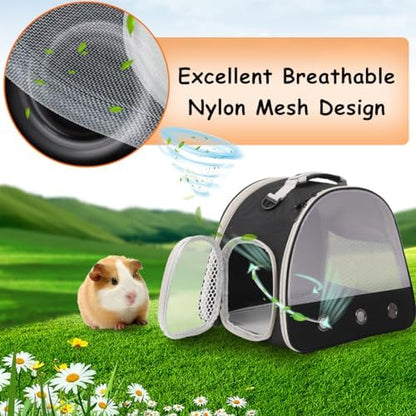 Breathable Guinea Pig Carrier Backpack - Image 4