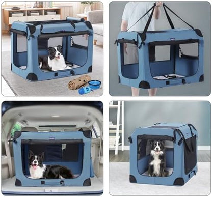 Petprsco Portable Dog Crates for Medium Dogs - Image 2