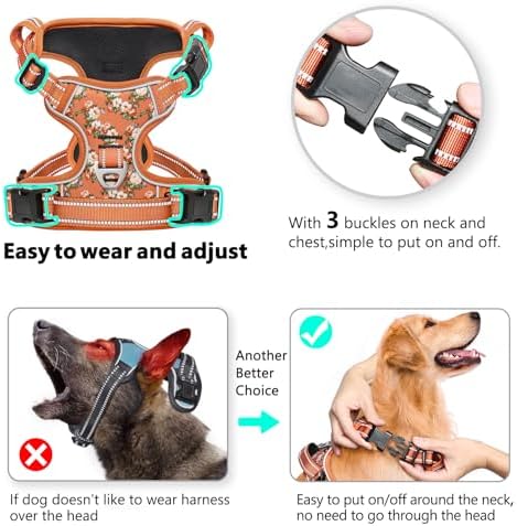Timos Dog Harness, No Pull Large Sized - Image 2