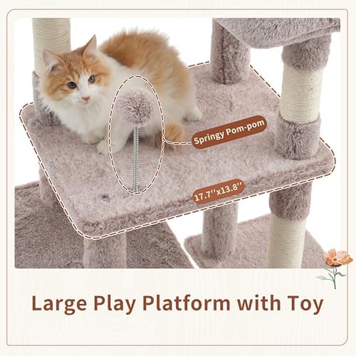 Gitelsnour 55.1'' Cat Tree Tower - Image 2