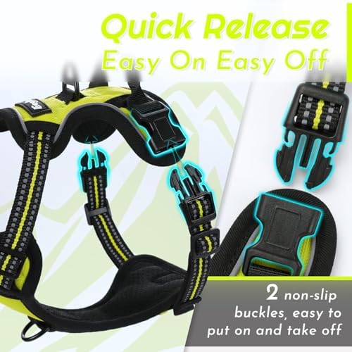 Eagloo Dog Harness for Small Dogs, No Pull Pet Vest - Image 6
