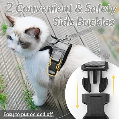 rabbitgoo Cat Harness and Leash Set, Escape Proof Vest - Image 5