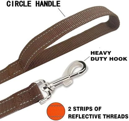 Reflective Dog Leash 4Ft /6 Feet Long, 3/4 Inch Wide, - Image 4