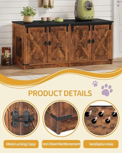 Hzuaneri Cat Litter Box Enclosure - Image 5