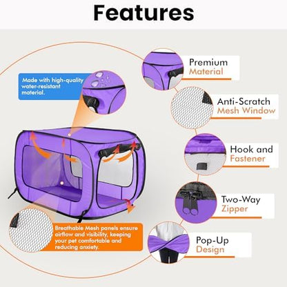 Portable Collapsible Pop Up Kennel - Image 4