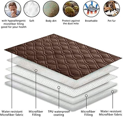 Ameritex Waterproof Dog Bed Blankets Cover - Image 3