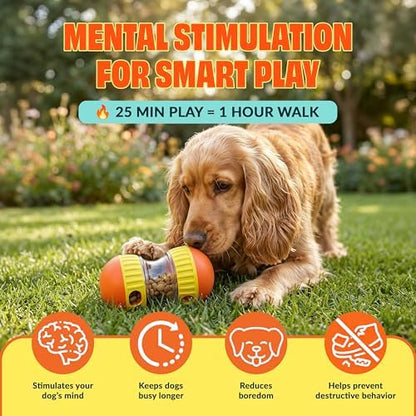 Dog Treat Dispenser Toy interactive-Treat puzzle toys - Image 2