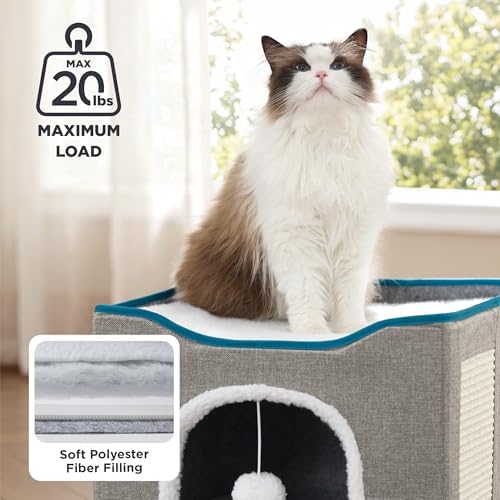 Bedsure Cat House Bed for Indoor Cats - Image 2