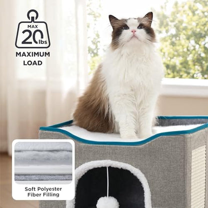 Bedsure Cat House Bed for Indoor Cats - Image 2