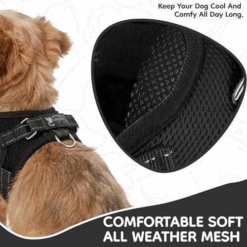 No Pull Reflective Adjustable Dog Harness - Image 3