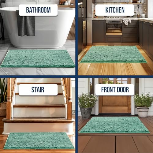 Muddy Mat® | Chenille Bathroom Rugs Quick Dry Microfiber Mats Non Slip Washable - Image 6