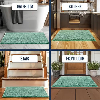 Muddy Mat® | Chenille Bathroom Rugs Quick Dry Microfiber Mats Non Slip Washable - Image 6