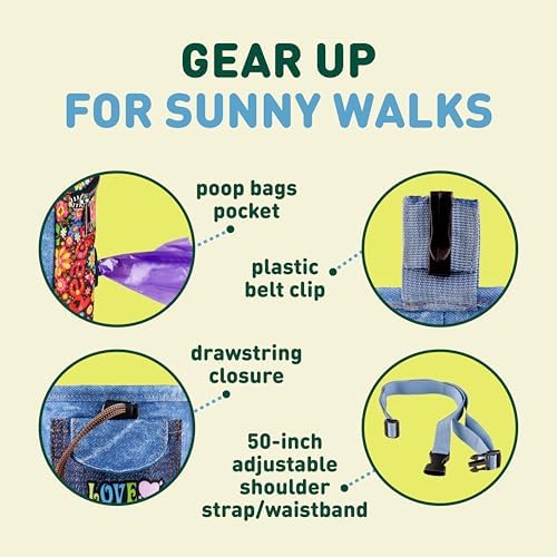INSPECTOR TAIL Dog Treat Pouch for Training, Drawstring Bag, Hands Free - Image 3