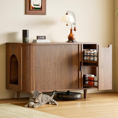 IRONCK 35.4" Cat Litter Box Enclosure by IRONCK