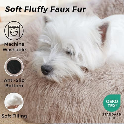 Calming Round Dog Bed & Cat Bed - Image 3