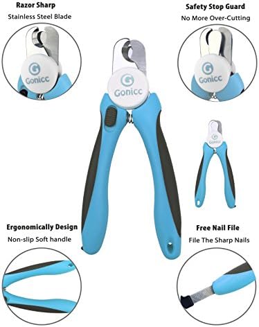 gonicc Professional Dog & Cat, Small Animals Nail Clippers & Trimmers - Image 5