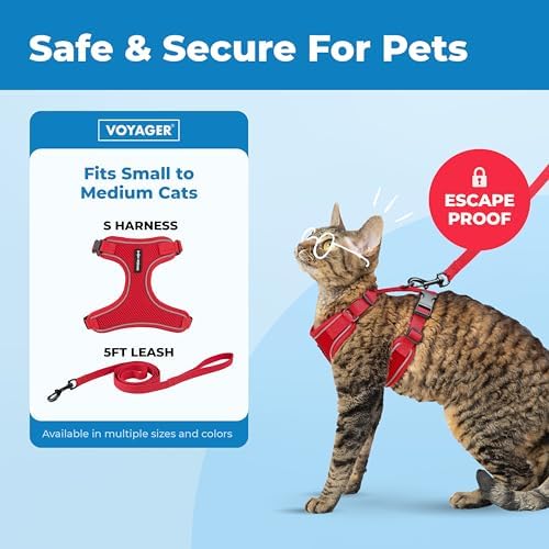 Voyager Escape-Proof Step-in Cat Harness & Leash - Image 2