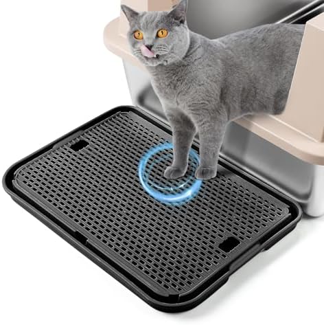 Cat Litter Box Step, Large Cat Litter Ramp by Bartuke