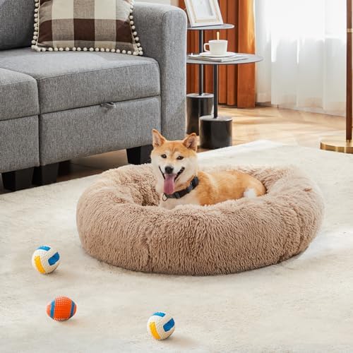 NEWBULIG 37x37 Inch Donut Dog Bed - Image 2