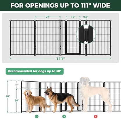 FXW Dog Gate, Extra Wide Adjustable - Image 6