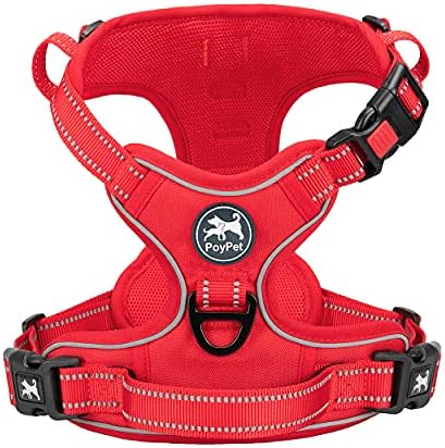 PoyPet No Pull Dog Harness, Reflective Vest by PoyPet