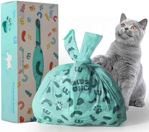 Cat Litter Disposal Bags and Dog Poop Bags by PAWSHOLIC