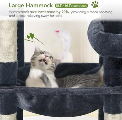 Globlazer 65in Sturdy Cat Tree Tower - Image 5