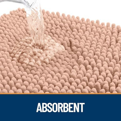 OLANLY Dog Door Mat for Muddy Paws 40x32, Super Absorbent Chenille Mud Mat - Image 3