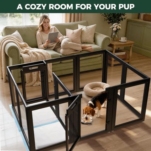 FXW AuraSpace Acrylic Dog Playpen System - Image 2