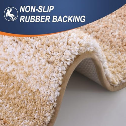 OLANLY Bathroom Rugs Mat 36x24, Extra Soft Absorbent Microfiber Bath Rugs - Image 4