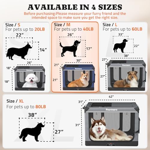 30 Inch Soft Collapsible Dog Crate - Image 3