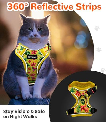 Halypet Cat Harness and Leash Set, Escape Proof Adjustable Harness - Image 6