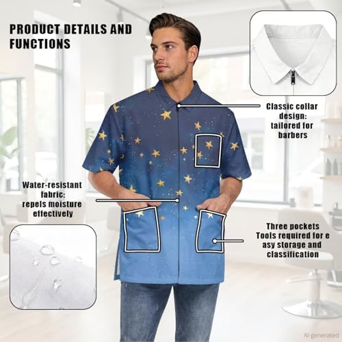 Stylist Smock, Professional Design Water & Hair Proof - Image 6