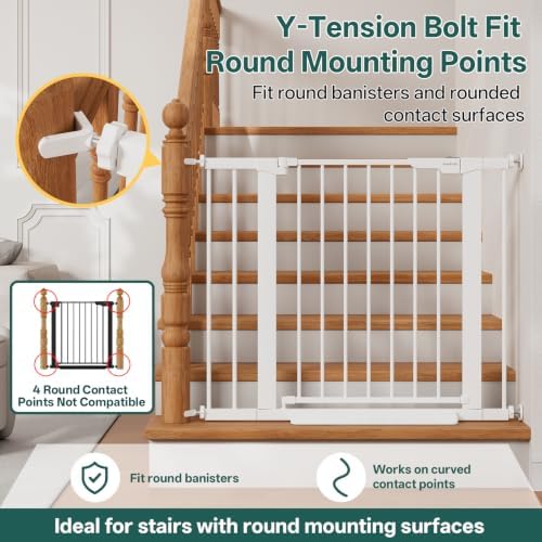 InnoTruth 27-36.6 in Wide Baby Gate - Image 5