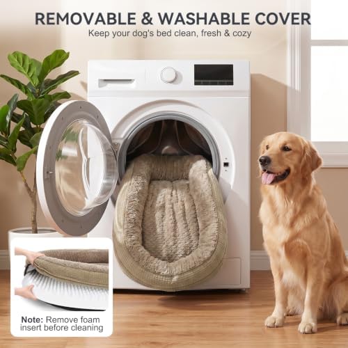 JOEJOY Orthopedic Dog Bed for Medium Dogs, Egg-Crate Memory Foam Pet Bed - Image 6